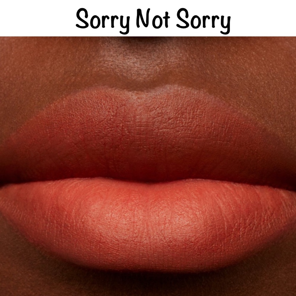 LAST 💋 SORRY NOT SORRY a MAC POWDER KISS LIQUID LIPCOLOUR. RETAILS $27. NEW.